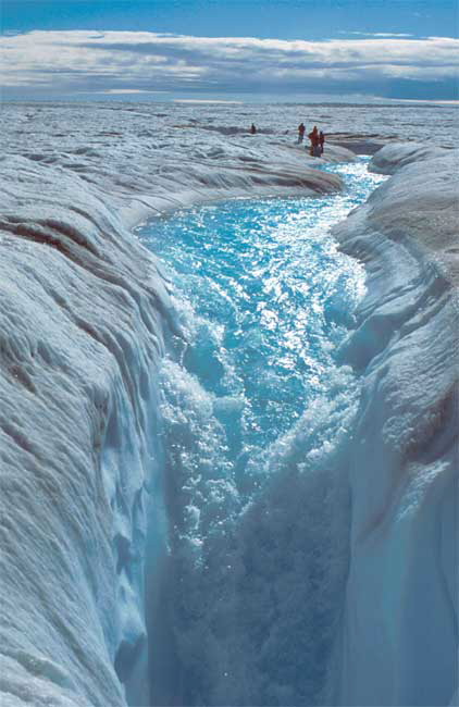 Grönlandeis schmilzt
