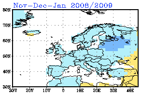 Nov-Dez-Jan Prognose von NCEP/CFS