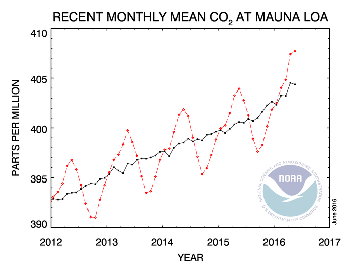 CO2 Mauna Loa