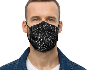 Mund-Nasen-Maske “Wetterkarte II”