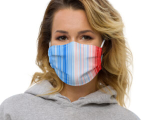 Mund-Nasen-Maske "Warming Stripes"